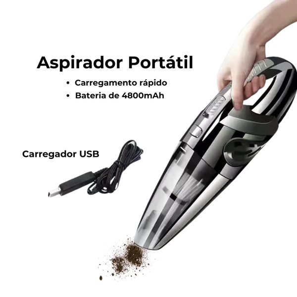 Aspirador Portátil Sem Fio