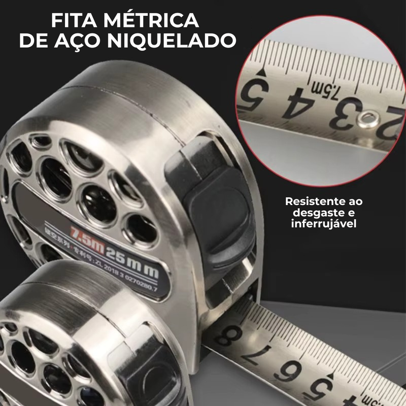 Fita Métrica Retrátil Profissional