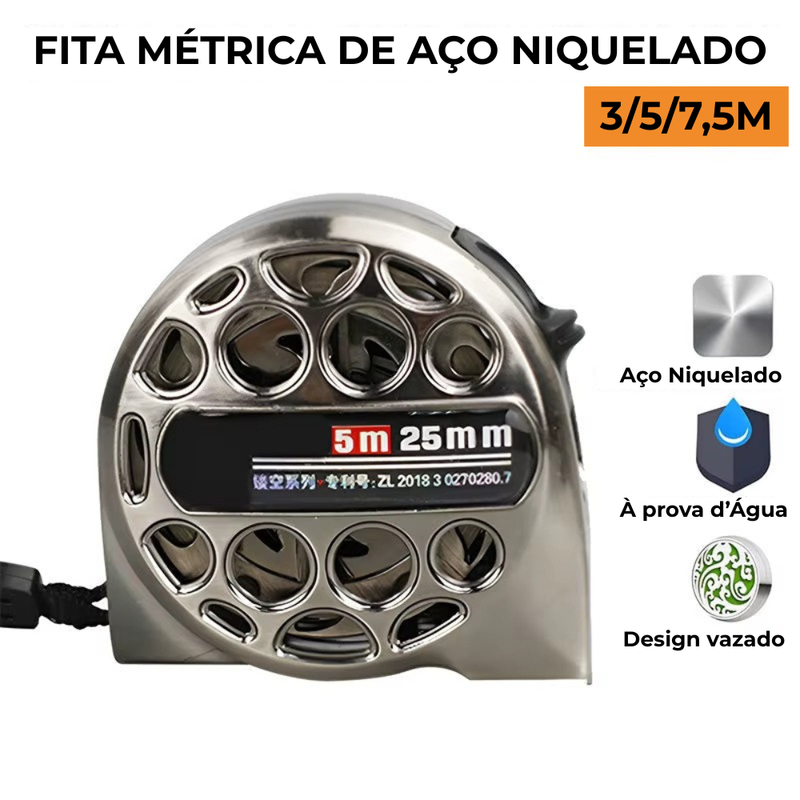Fita Métrica Retrátil Profissional
