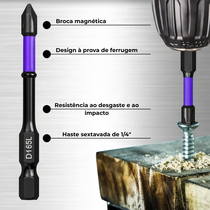 Kit Bits Magnéticos - Jogo com 5 peças