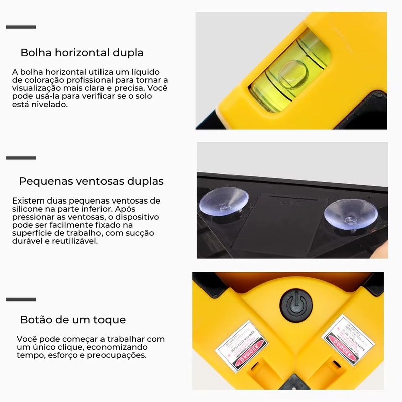 Nível a Laser 90° Graus