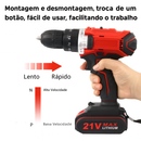 Parafusadeira Elétrica Sem Fio 21V