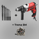 Furadeira + Kit 7 Brocas + Brinde