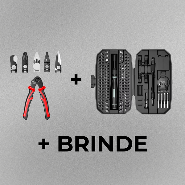 Chave de Precisão + Alicate 5em1 + Brinde