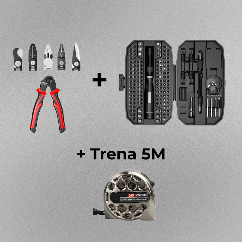 Chave de Precisão + Alicate 5em1 + Brinde