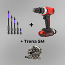 Parafusadeira + Bits K5 + Brinde